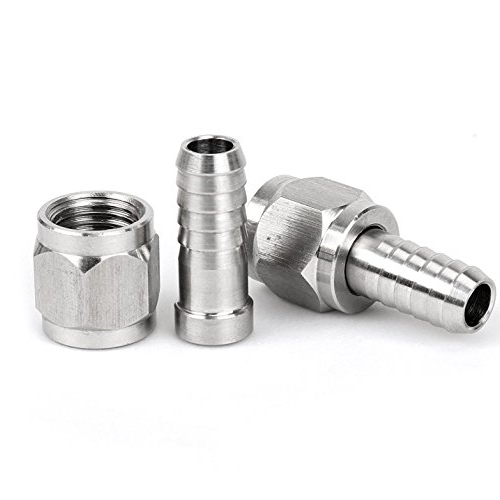 Slangenippel 7 mm for MFL-gjenger – rustfritt stål