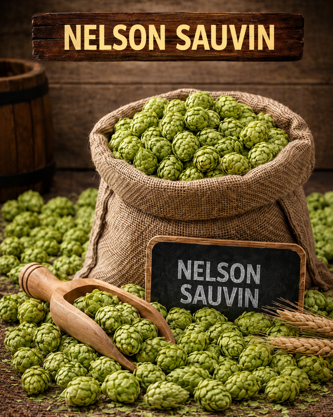 Nelson Sauvin humlepellets 100 g