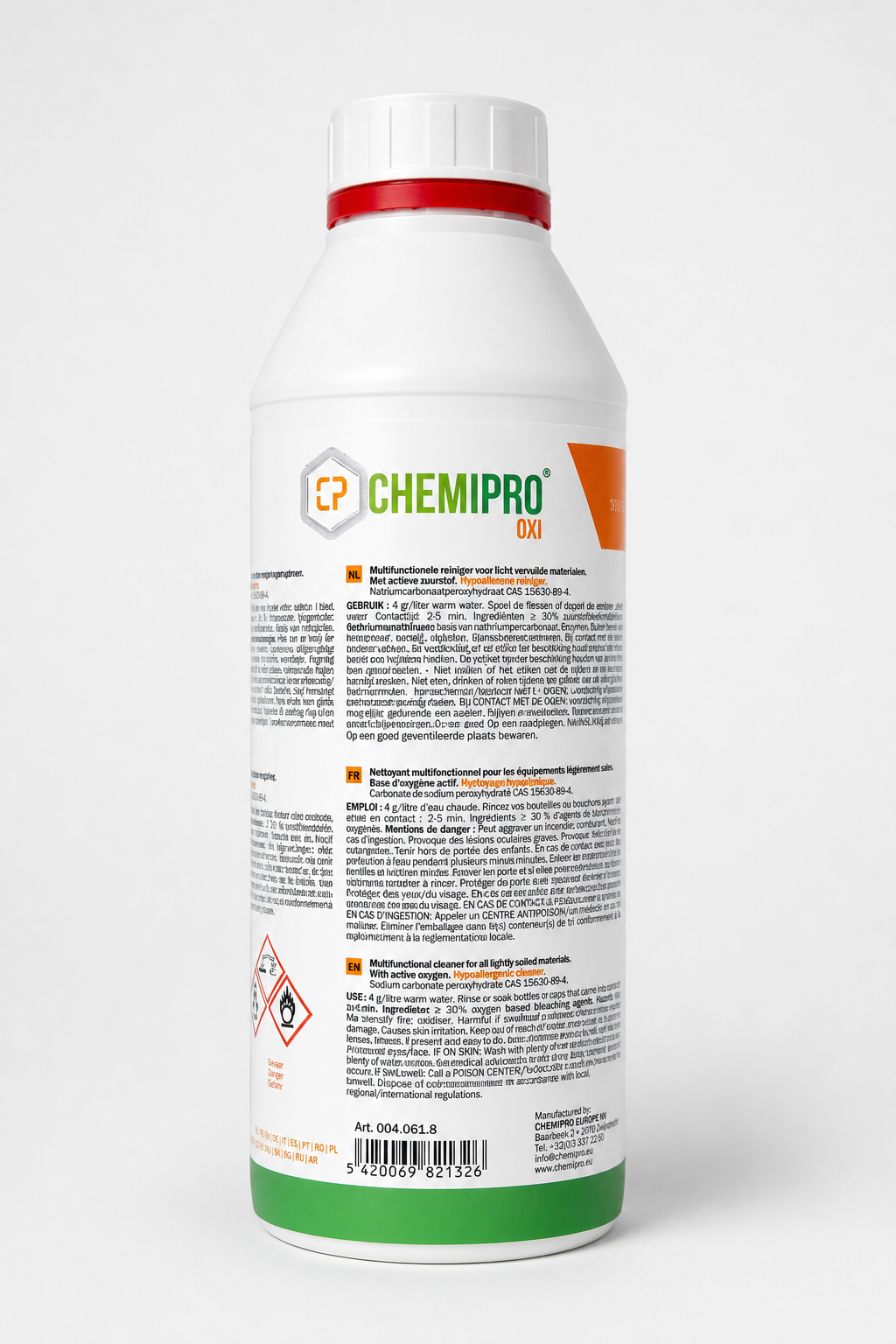Chemipro Oxi – skyllefri vask 1 kg