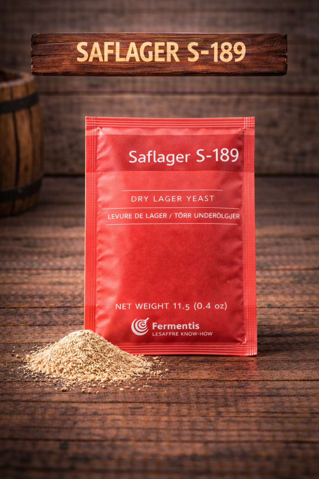 SafLager S-189 lagergjær, 11,5 g pose
