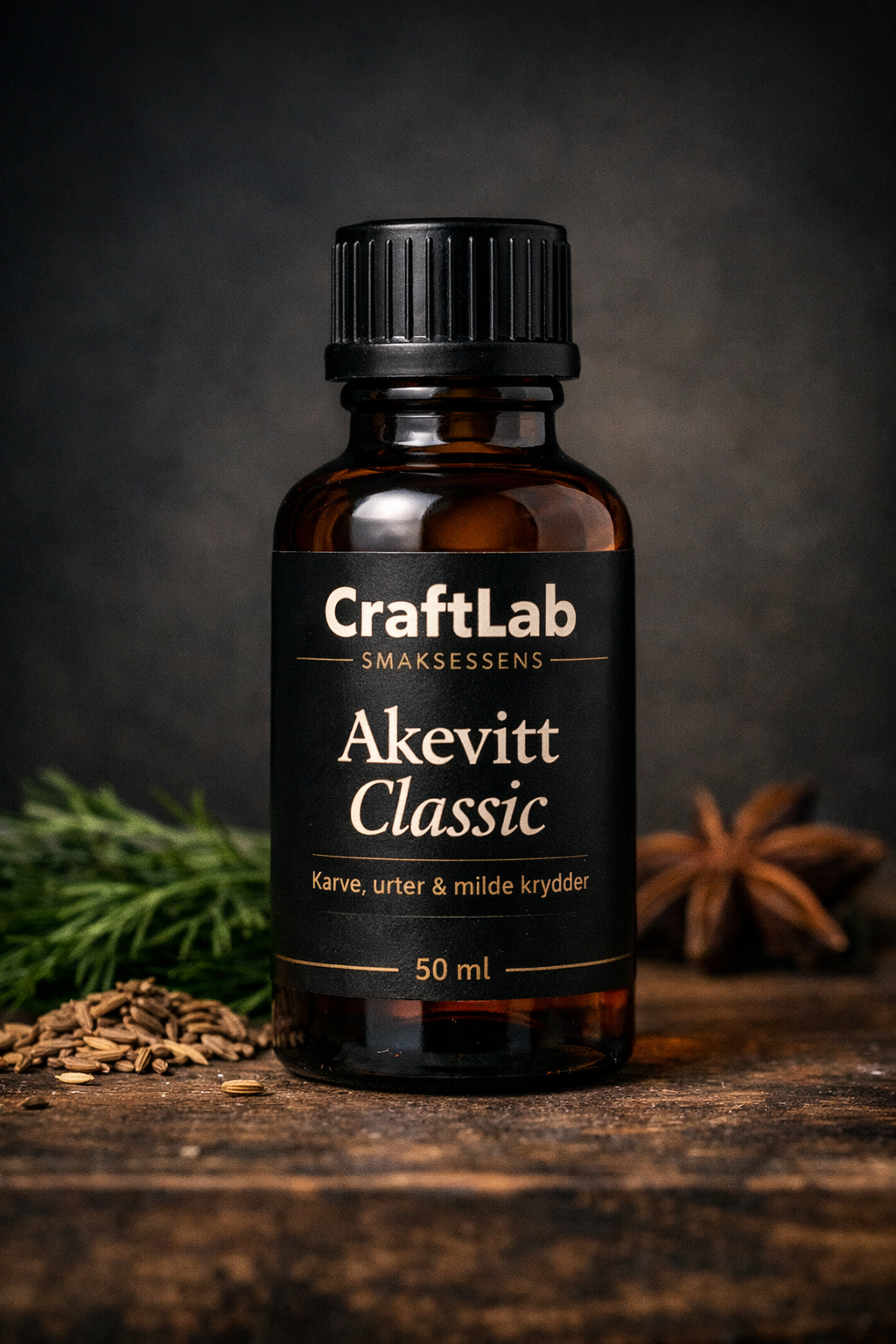 Smaksessens Akevitt – klassisk karve
