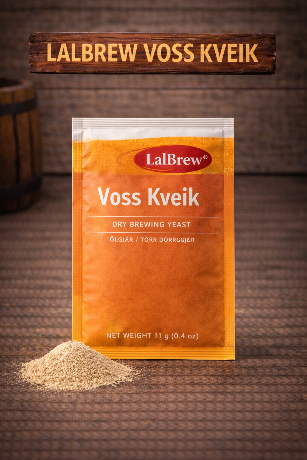 Lallemand Voss Kveik norsk tradisjonsgjær, 7 g pose