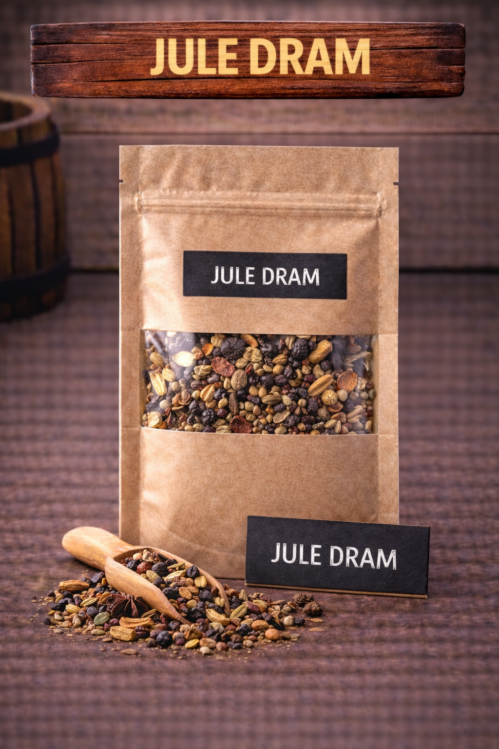 Jule Dram (julekrydder + valgfri eik)