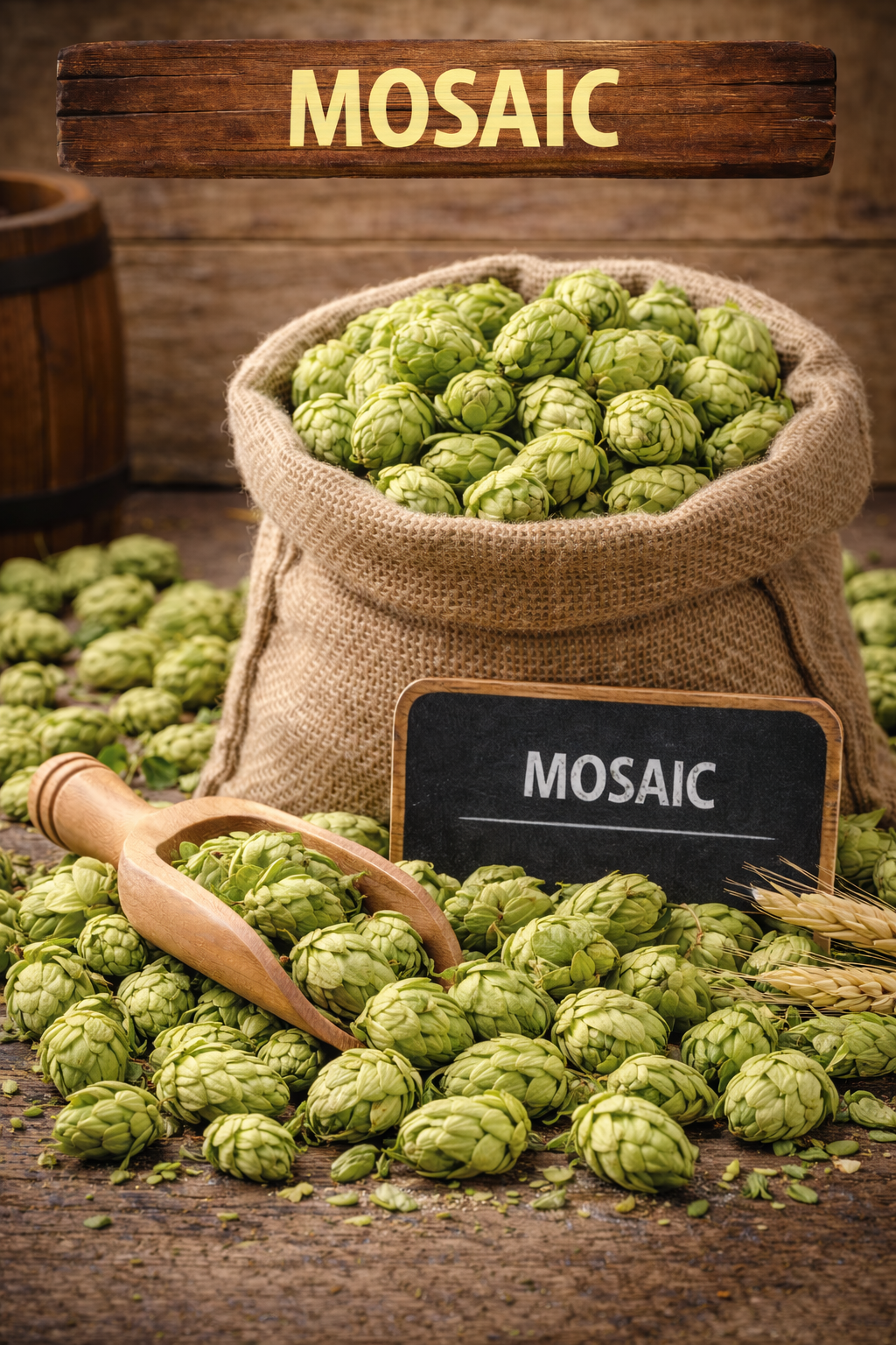 Mosaic humlepellets, 50 g og 100 g – CraftLab