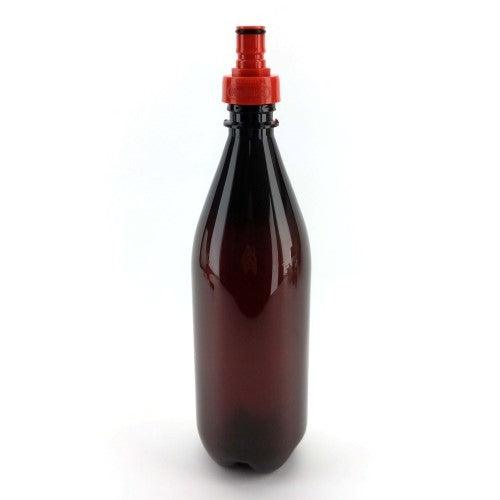 Rød Ball Lock Carbonation Cap for gass – bilete 2