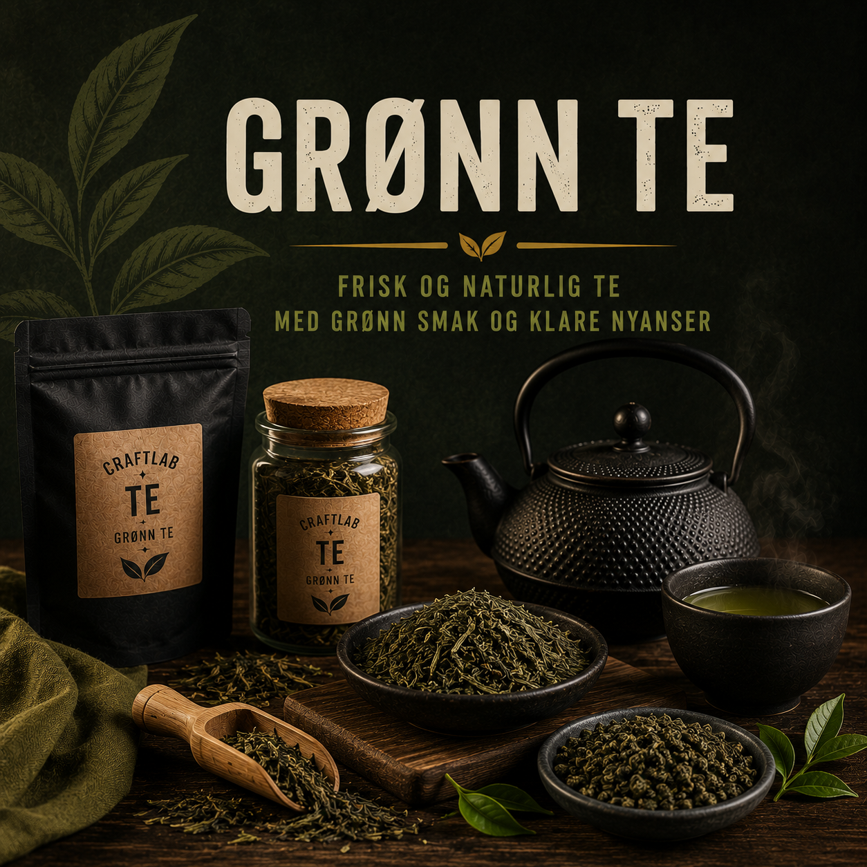 Grøn te frå CraftLab