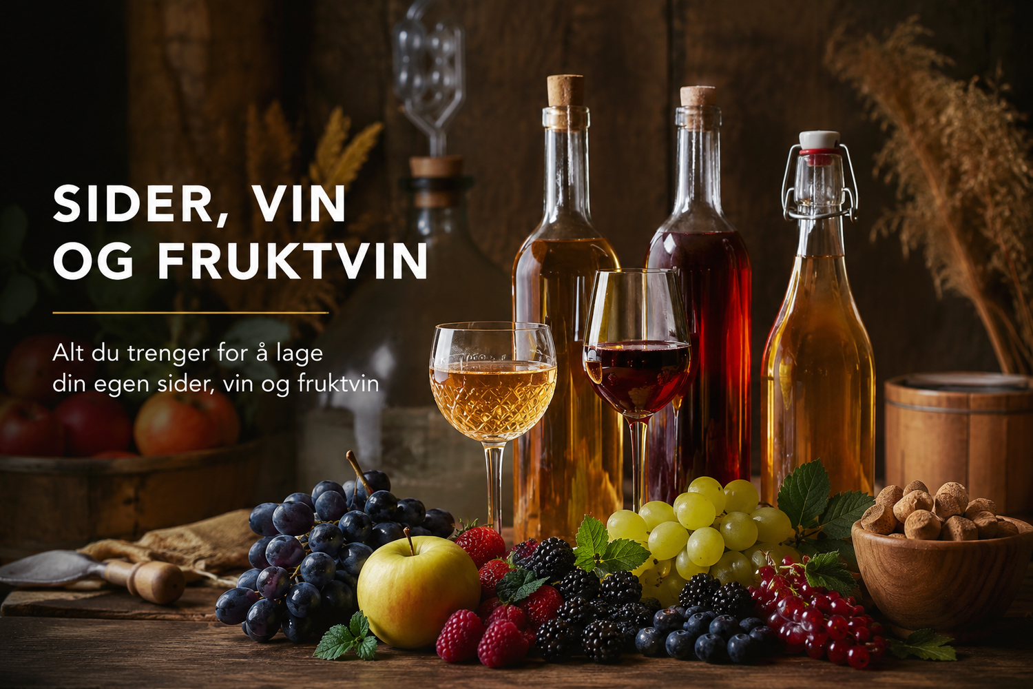 Sider, vin og fruktvin