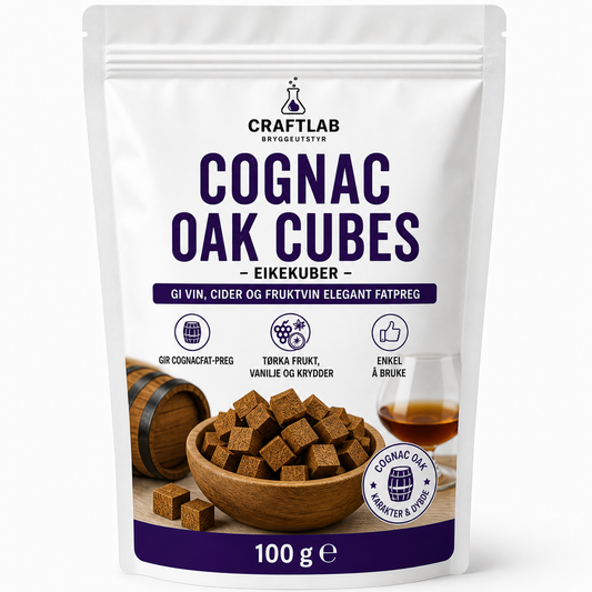 Cognac Oak Cubes 100g