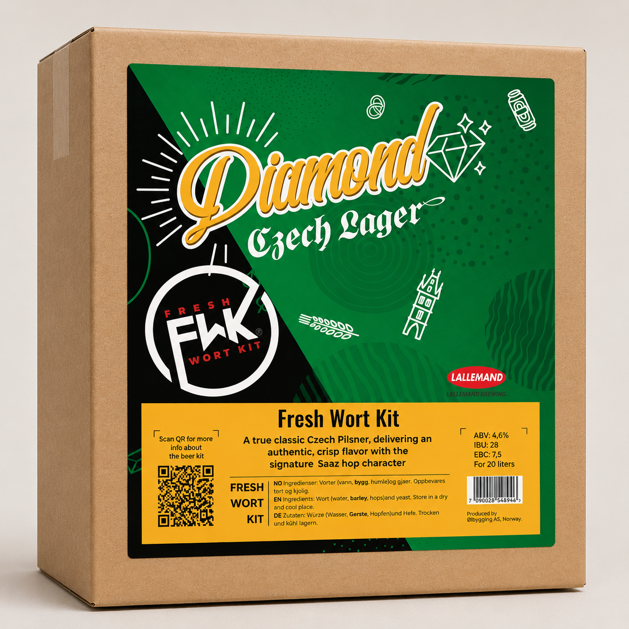 FWK Diamond Czech Lager Fresh Wort Kit