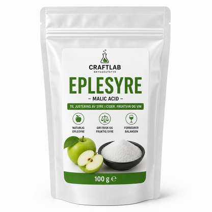Eplesyre 100g (malox)