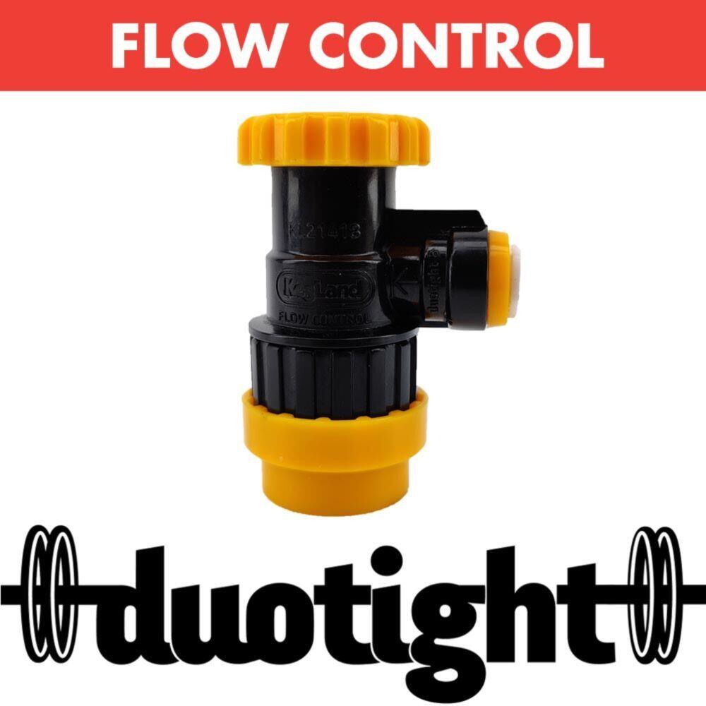 Ball Lock med Flow Control – Duotight 8 mm hurtigkobling (KL21418)