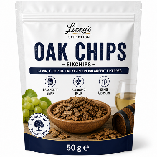 Lizzy’s Selection Oak Chips 50g