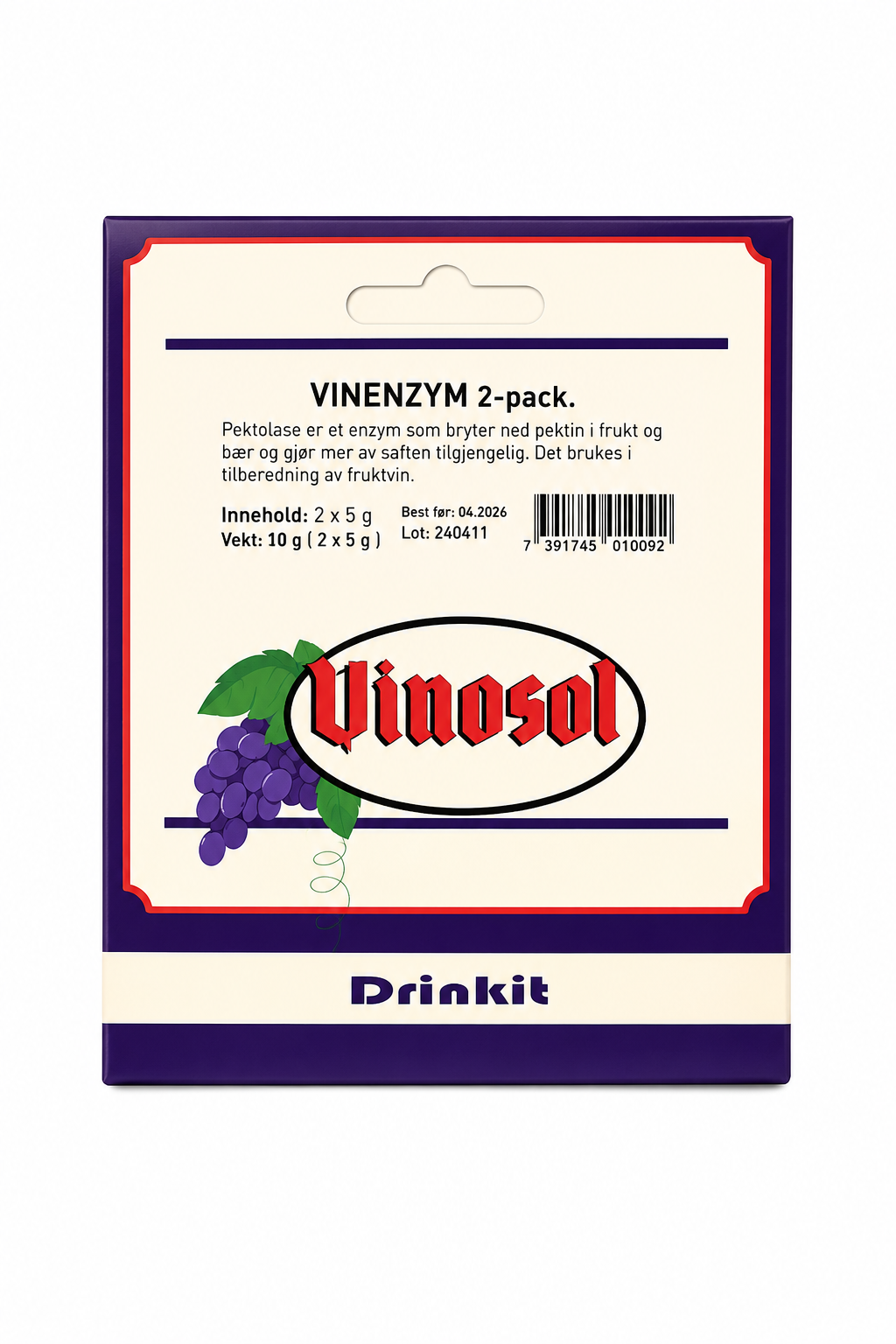 Pektolase enzym – 25 g