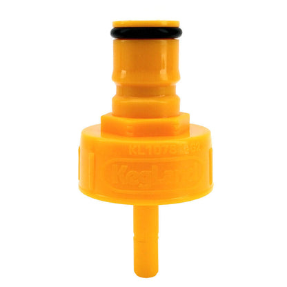 Gul Ball Lock Carbonation Cap for væske (KL107574)
