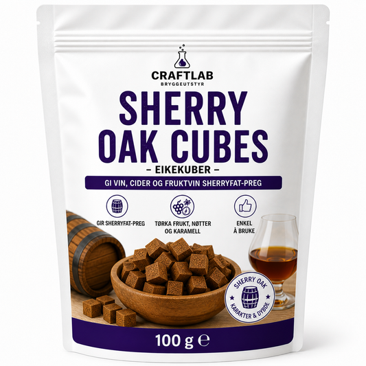 Sherry Oak Cubes 100g