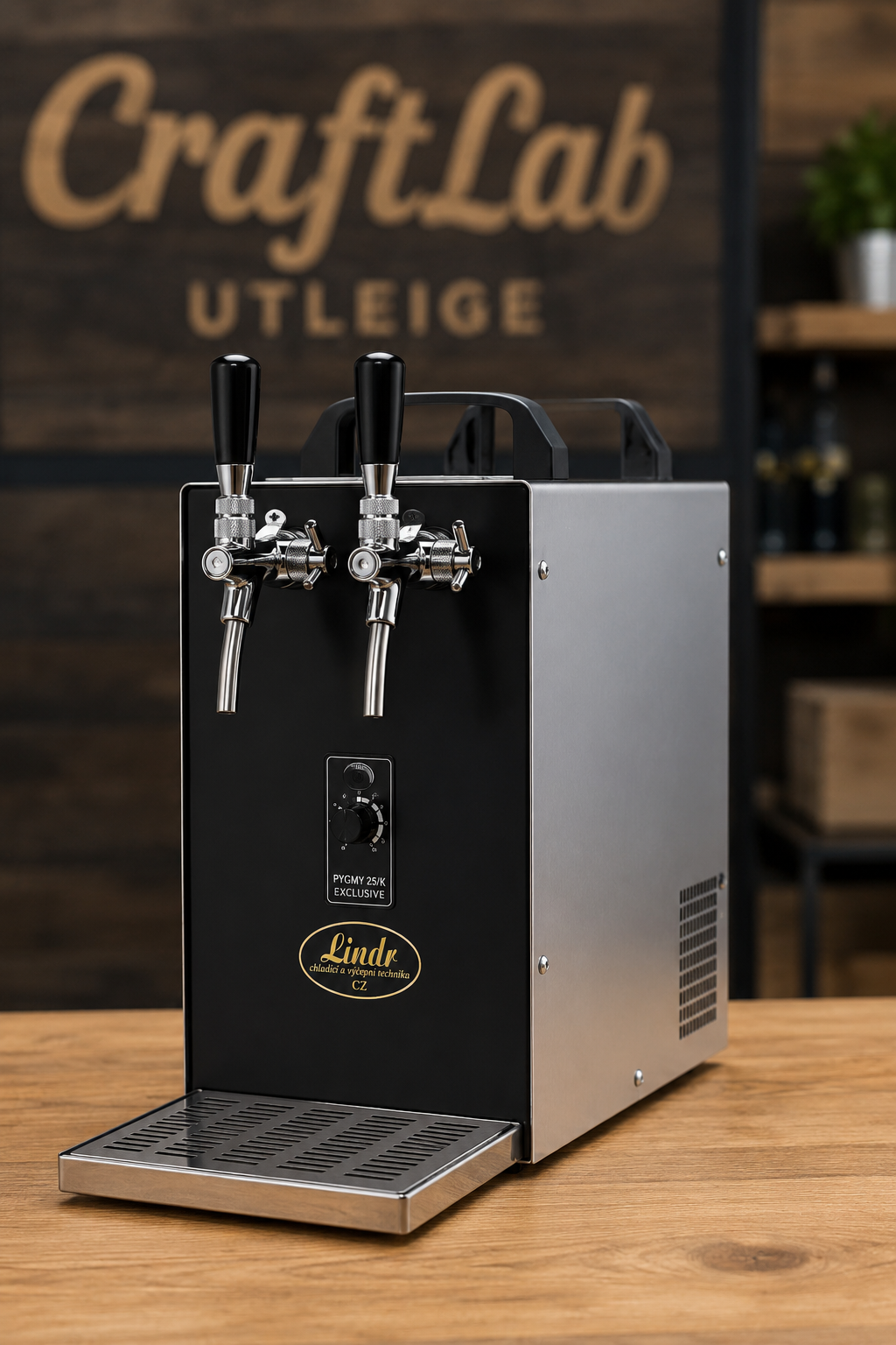 Utleige – LINDR Pygmy 25/K Exclusive (2 kranar)