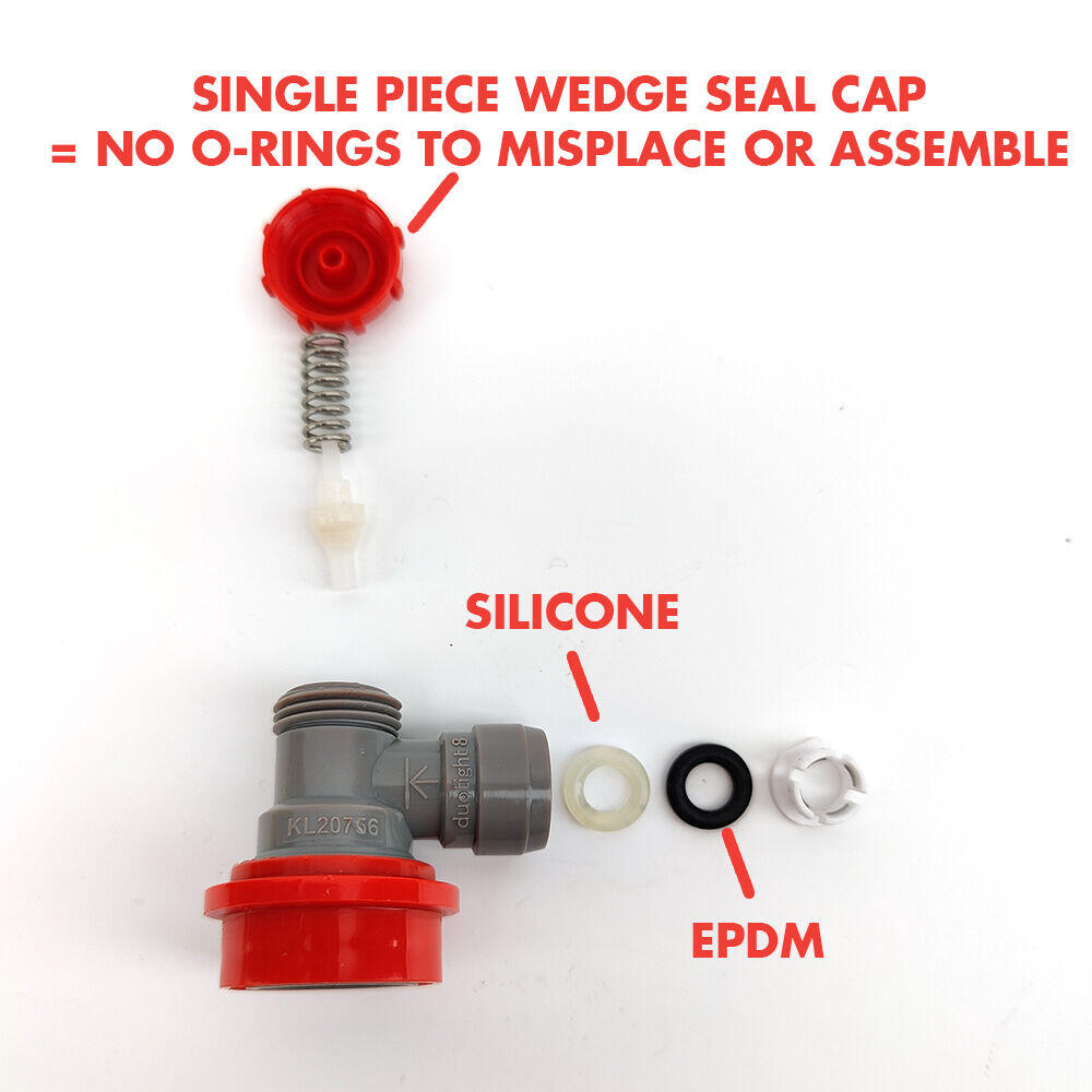 Duotight Ball Lock for CO2 (8 mm / 5/16 tommar) – bilete 3