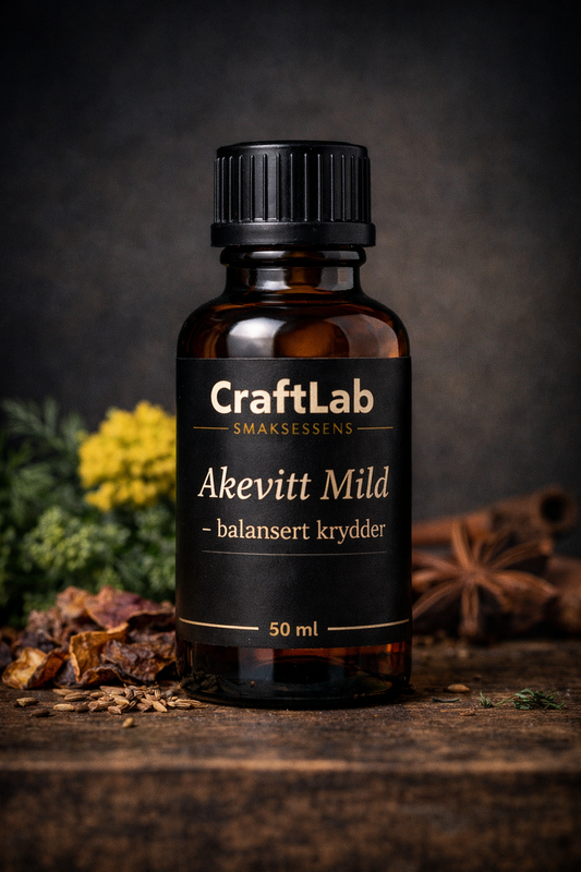 Smaksessens Akevitt Mild – balansert krydder