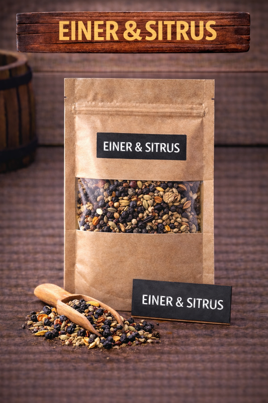 Einer & Sitrus – botanisk blanding (100 g)