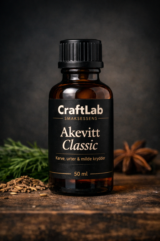 Smaksessens Akevitt – klassisk karve