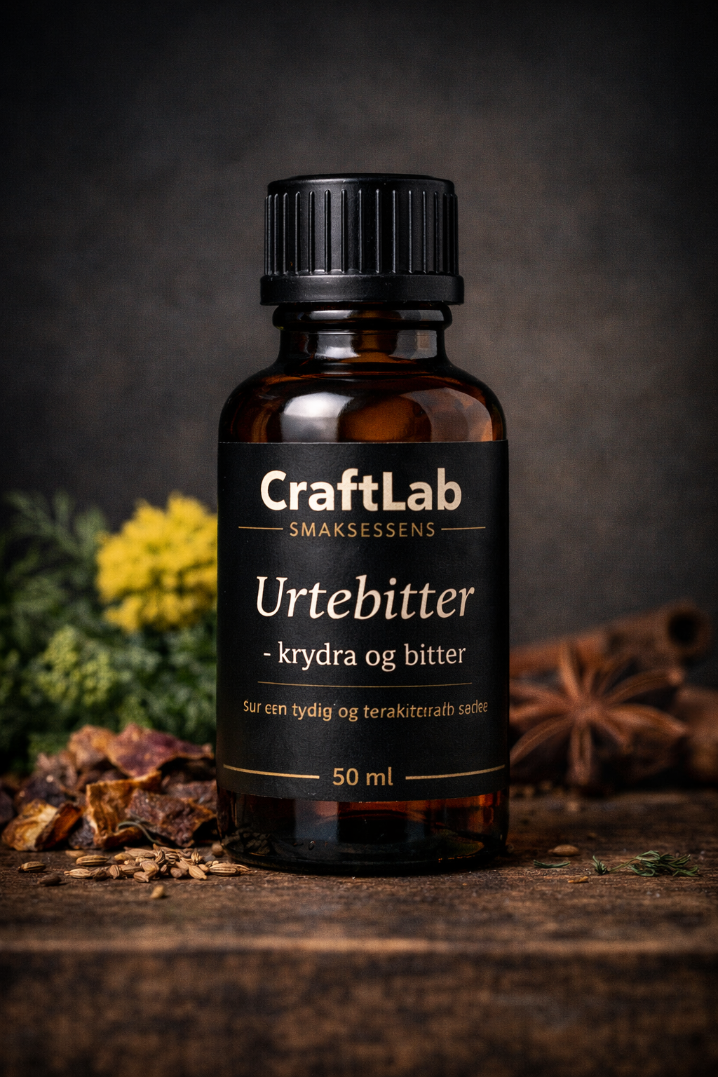 Smaksessens Urtebitter – krydra og bitter