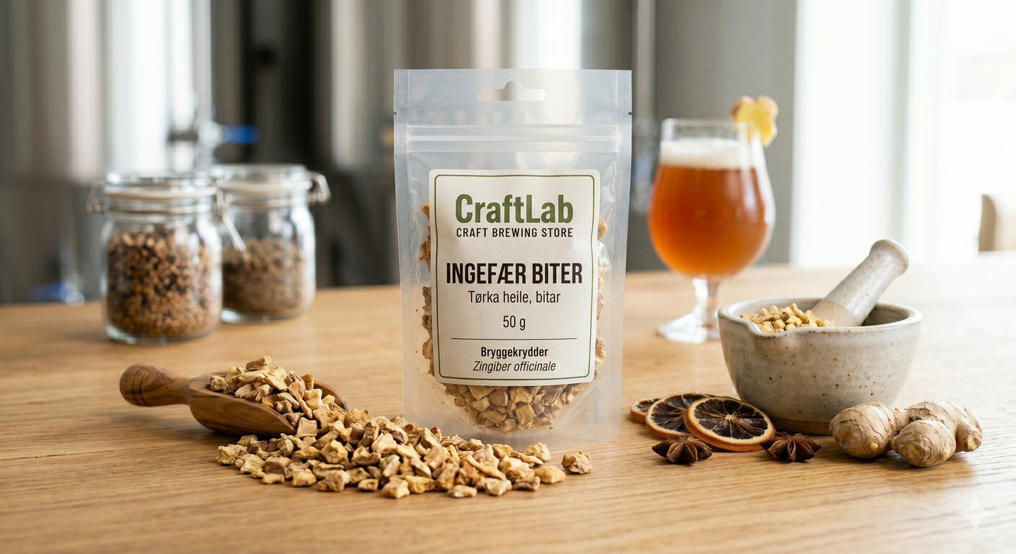 Ingefær (Bitar) – 50 g