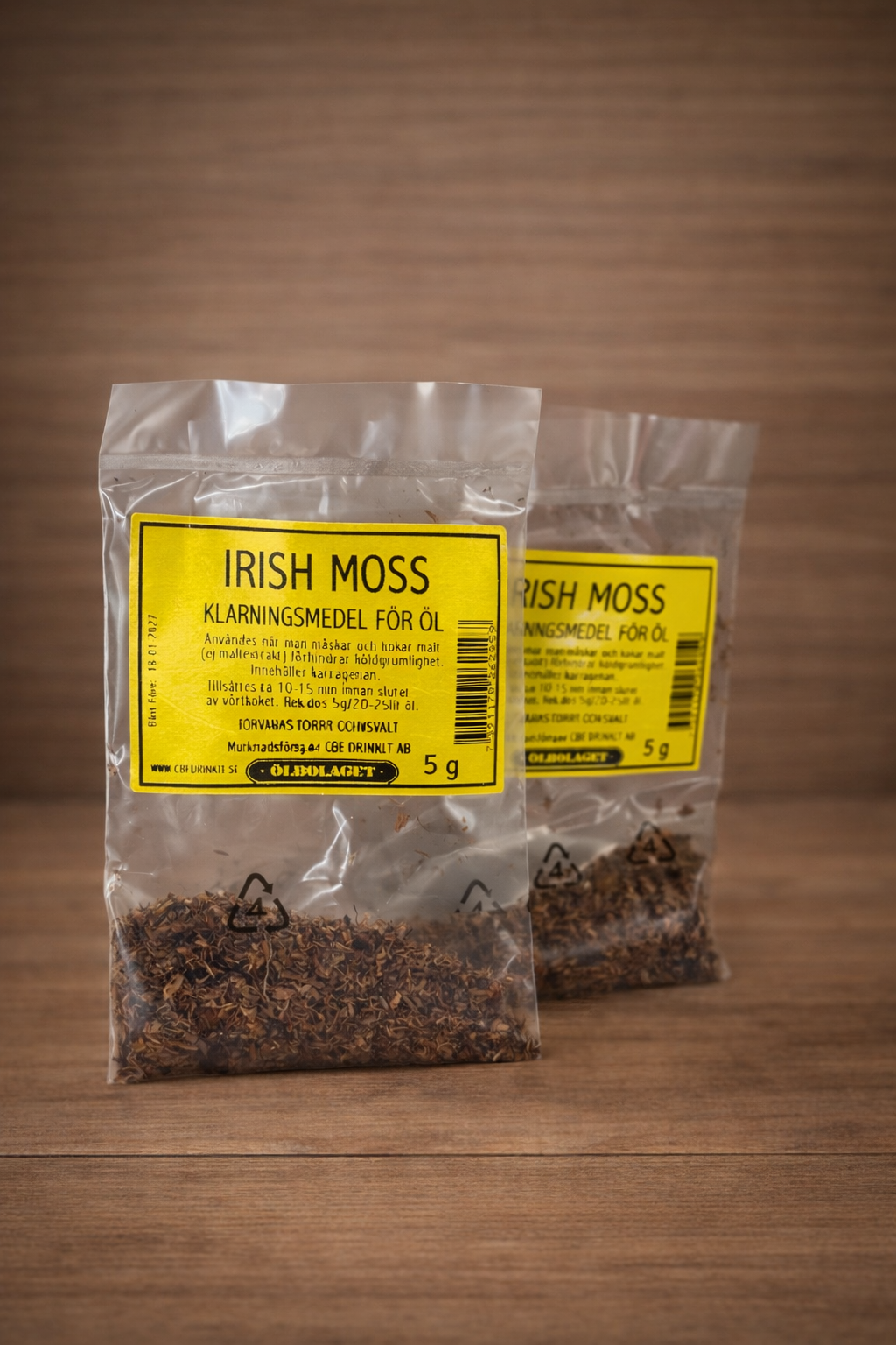 Irish Moss (irsk mose) – klaringsmiddel for brygging