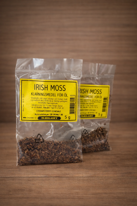 Irish Moss (irsk mose) – klaringsmiddel for brygging