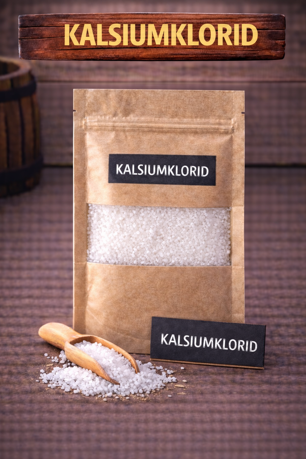 Kalsiumklorid (CaCl₂) – vannjustering (50 g)
