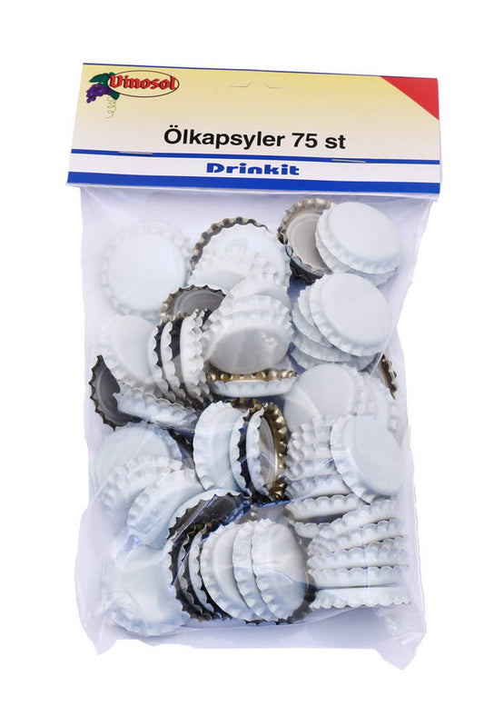 Ølkapsler (Kronekapsler) –  75 stk.