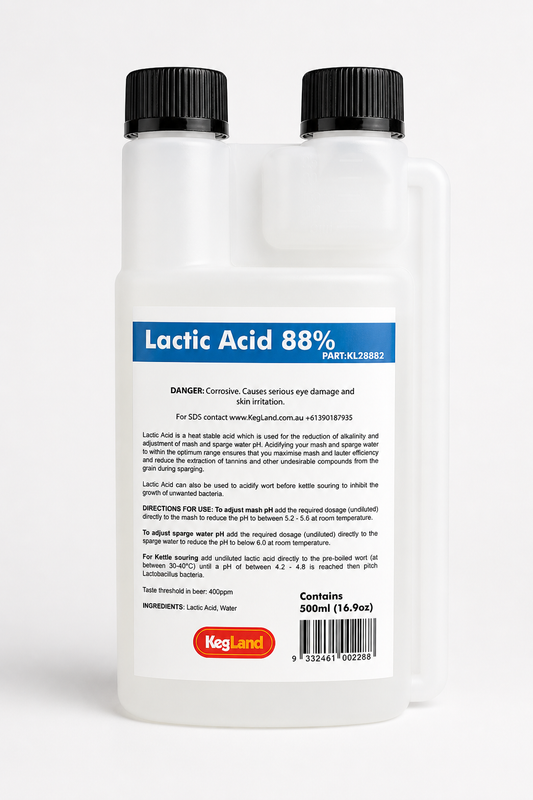 Melkesyre 88 % – pH-justering 500 ml
