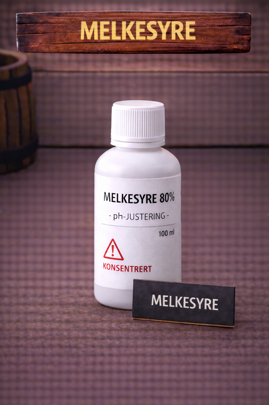 Melkesyre 80% – pH-justering (100 ml)