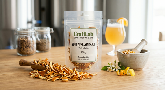 Søtt Appelsinskall – 100 g