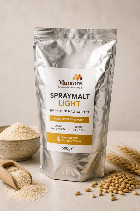 Spraymalt lys 500 g – maltekstrakt for brygging